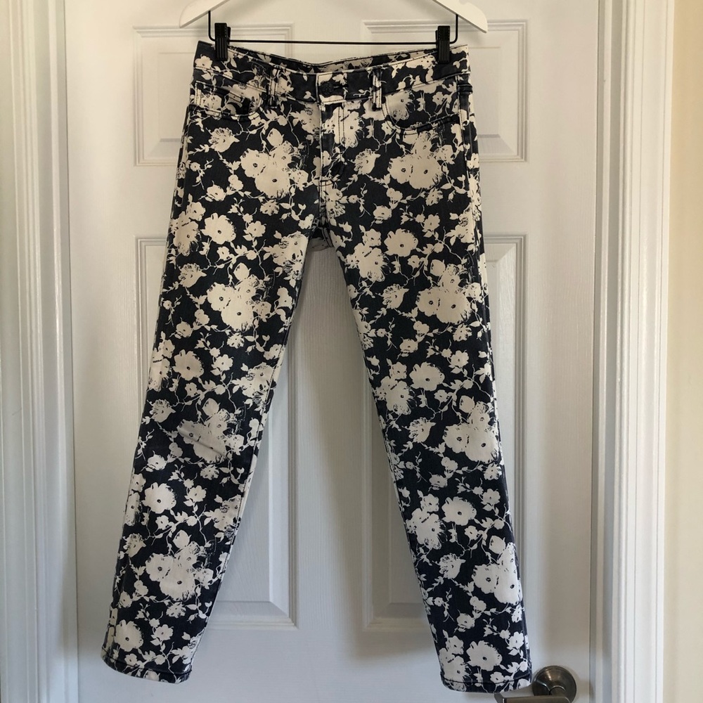 Tory Burch Alexa Cropped Skinny Jean